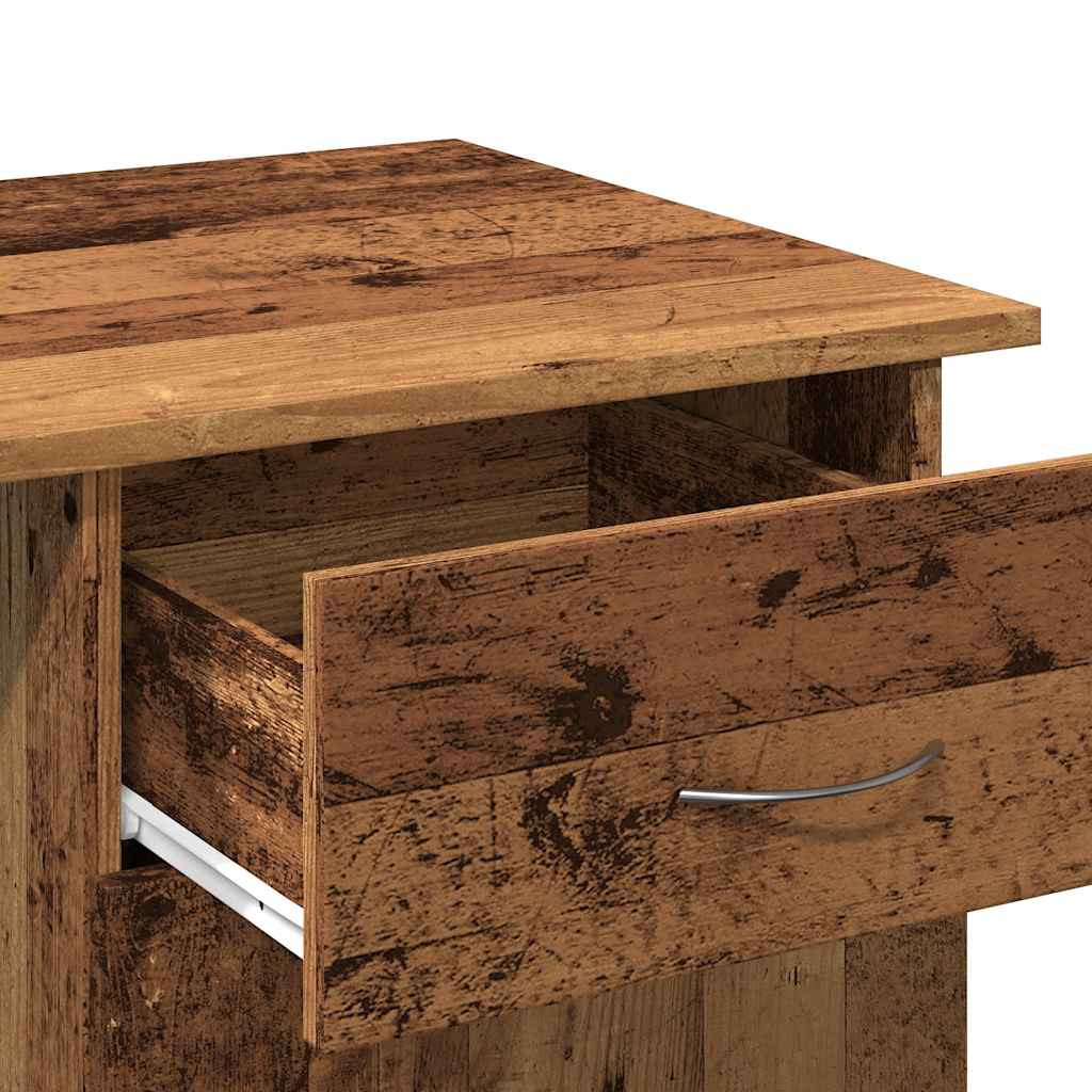 Desk Reclaimed Wood Look 100x50x76 cm Engineered Wood