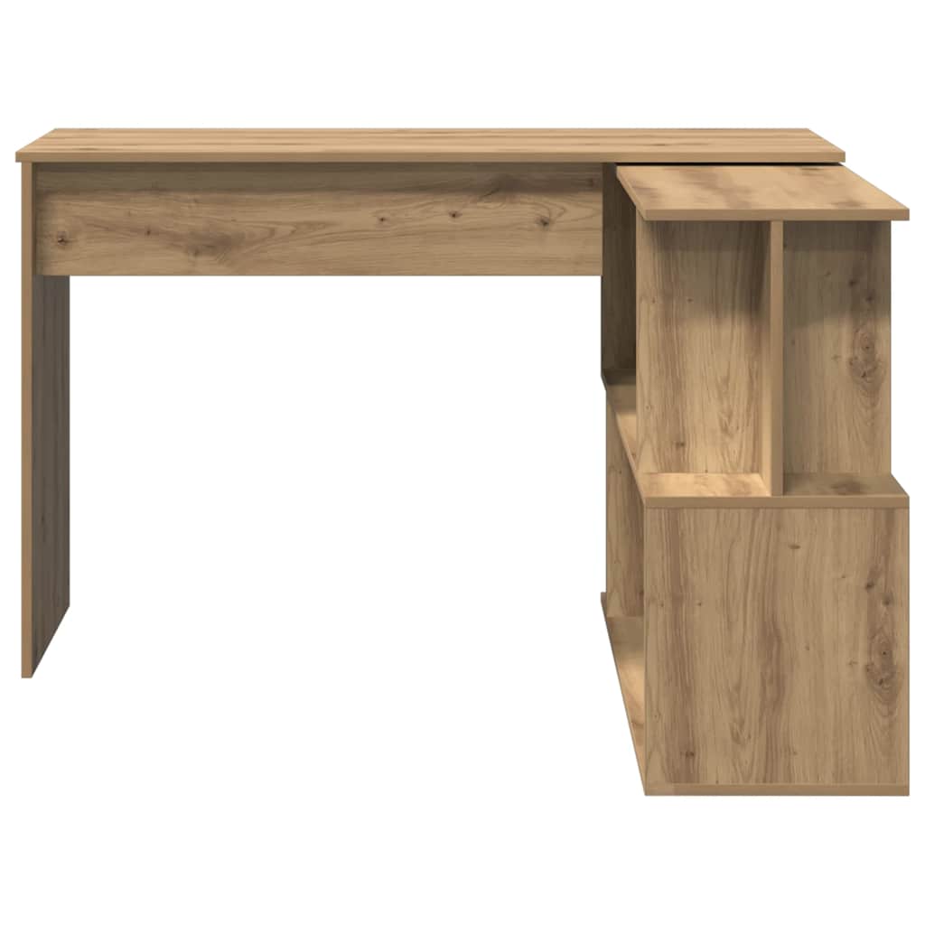 Eckschreibtisch Artisan-Eiche 200,5x50x76 cm Holzwerkstoff