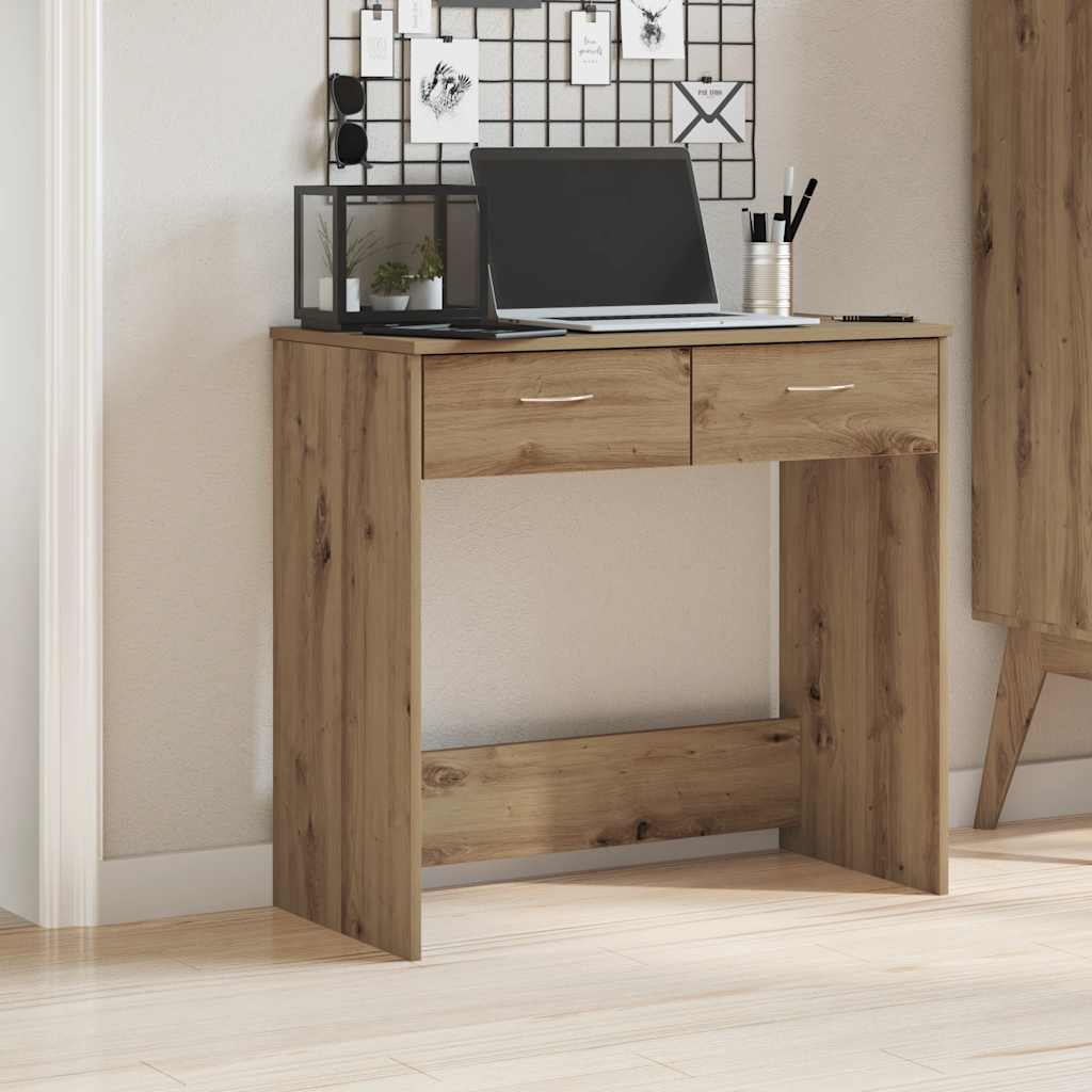 Desk Artisan Oak 80x40x75 cm Engineered Wood