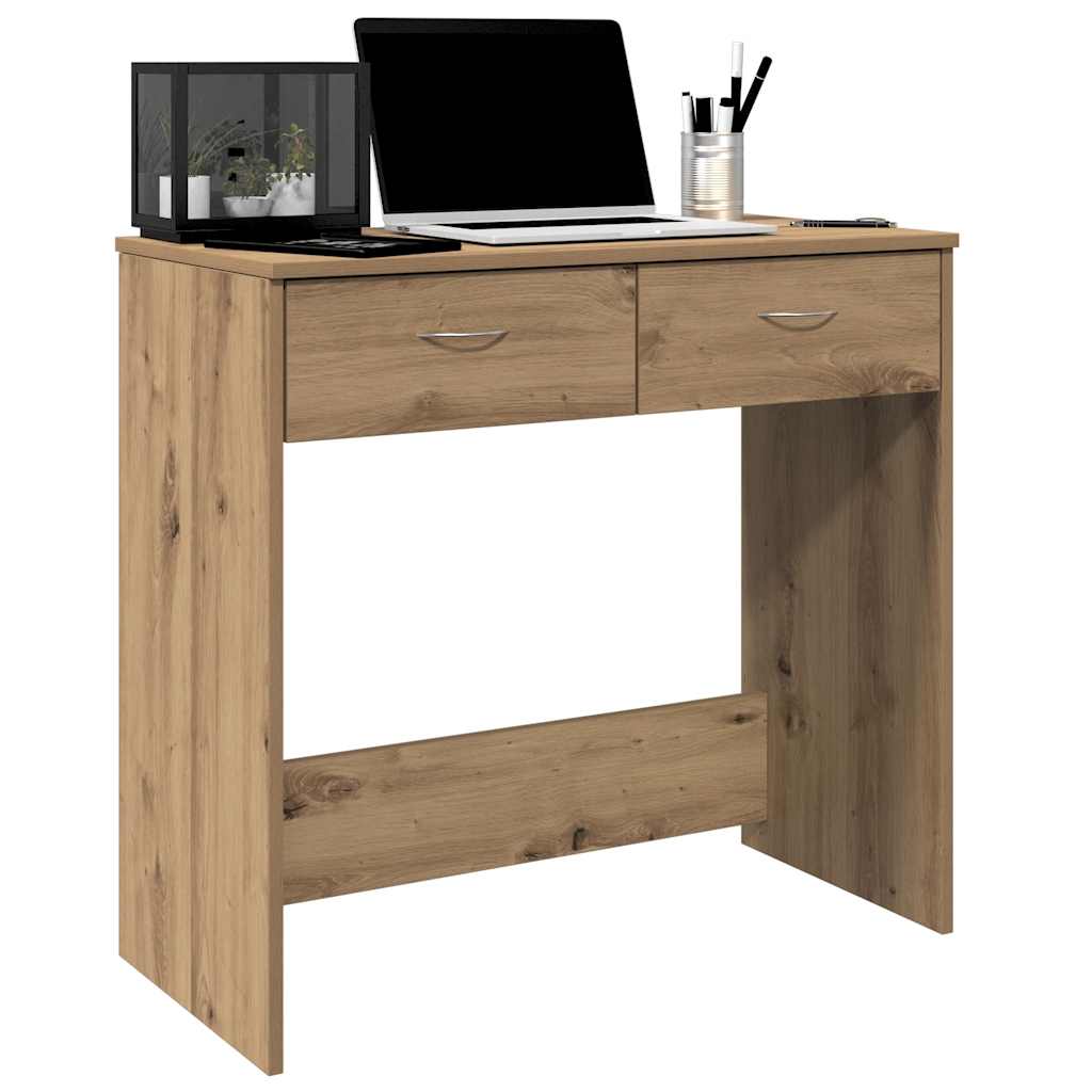 Desk Artisan Oak 80x40x75 cm Engineered Wood