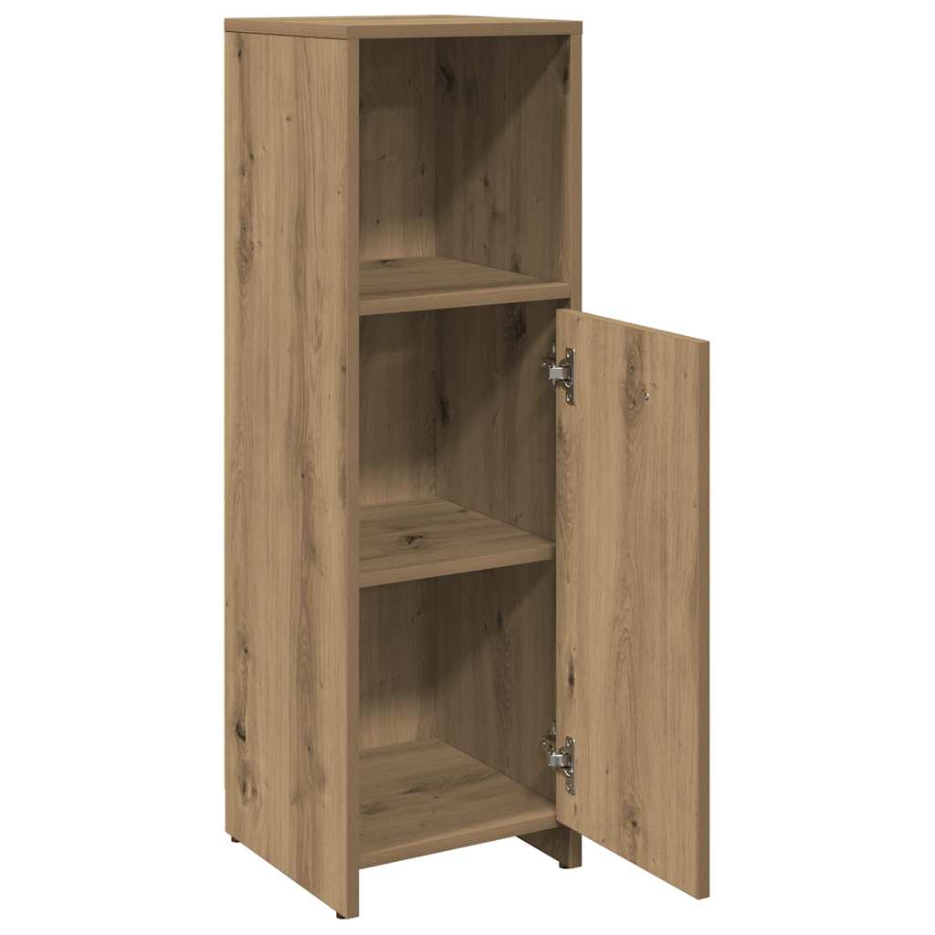 Badschrank Artisan-Eiche 30x30x95 cm Holzwerkstoff