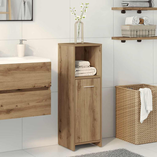 Badschrank Artisan-Eiche 30x30x95 cm Holzwerkstoff
