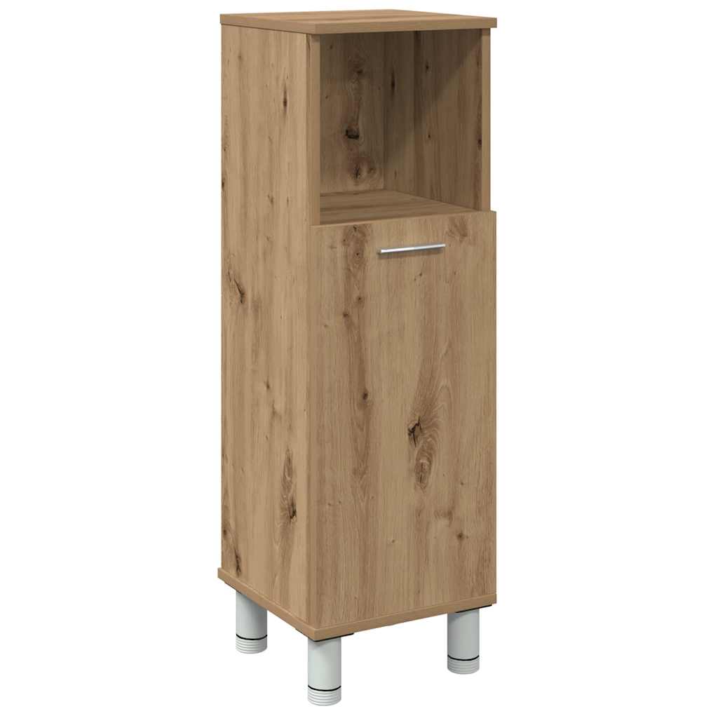 Badschrank Artisan-Eiche 30x30x95 cm Holzwerkstoff
