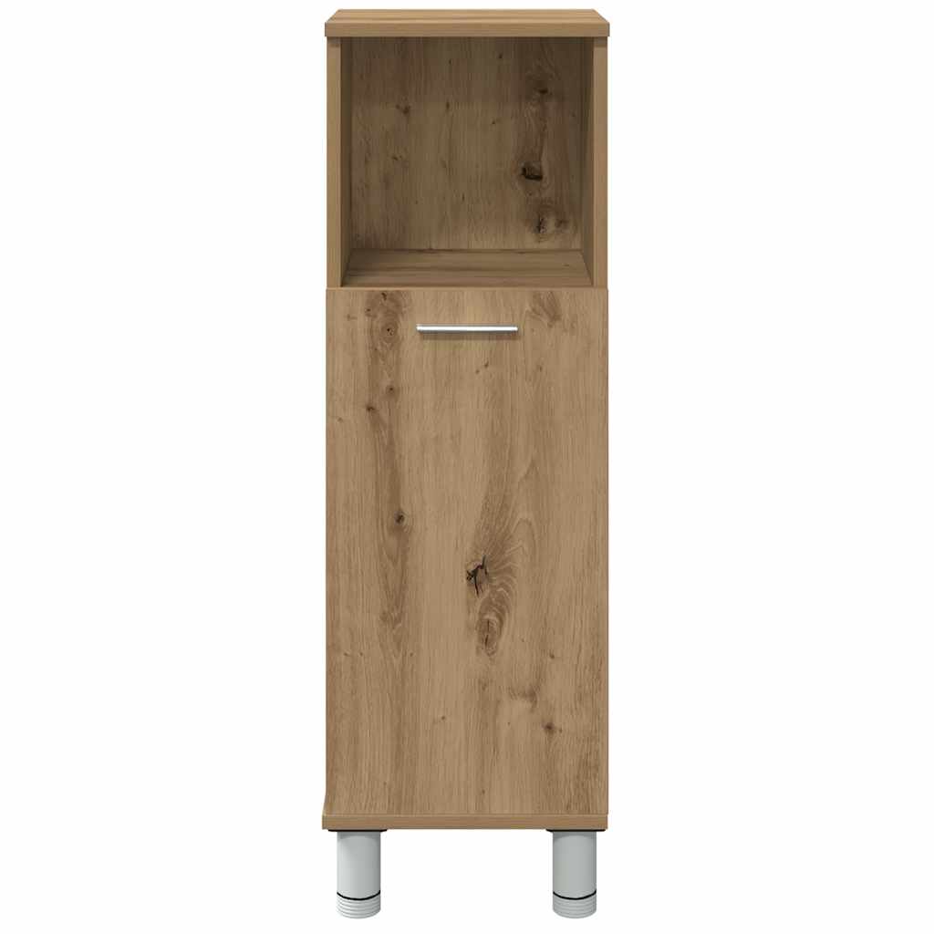 Badschrank Artisan-Eiche 30x30x95 cm Holzwerkstoff