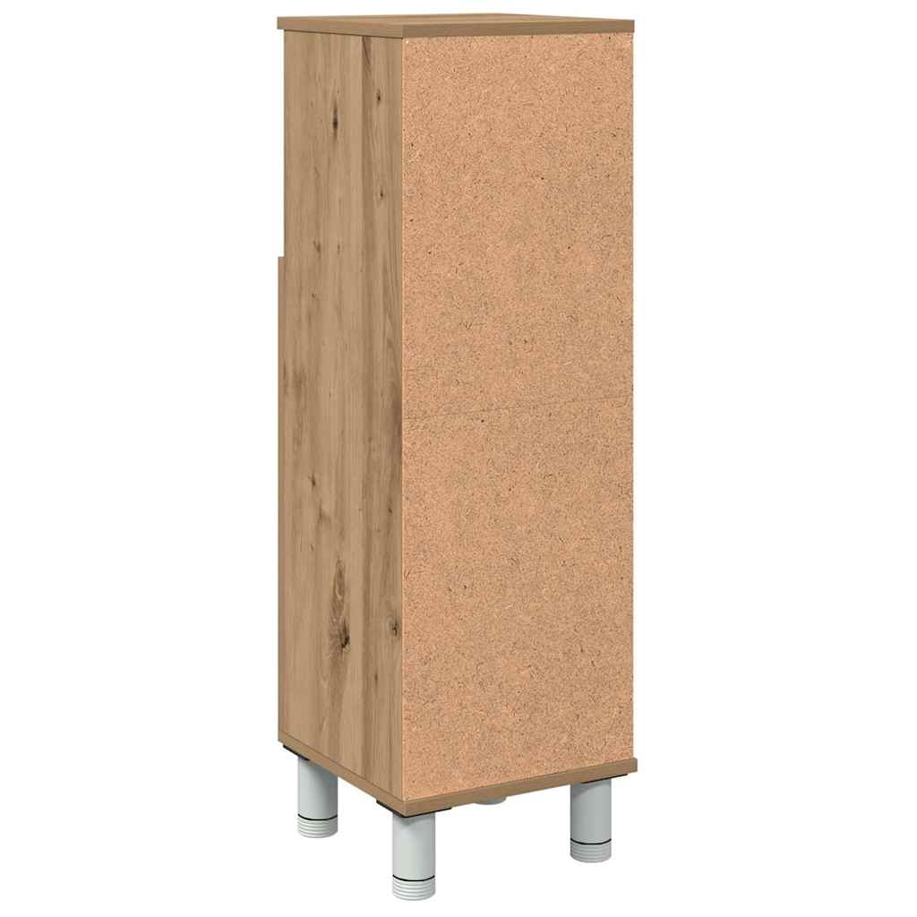 Badschrank Artisan-Eiche 30x30x95 cm Holzwerkstoff