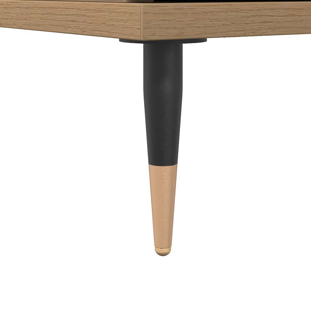 Badschrank Artisan-Eiche 30x30x100 cm Holzwerkstoff
