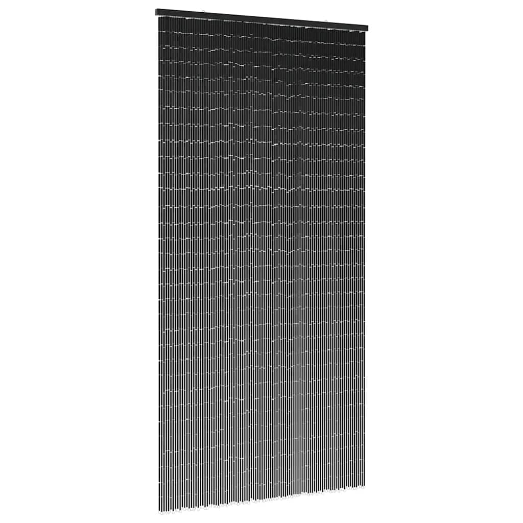 Insect Door Curtain Dark Grey 90x220 cm Bamboo