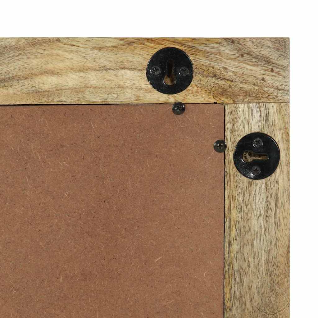 Badezimmer Spiegel mit Spiegel Braun 70 x 50 x 2,5 cm