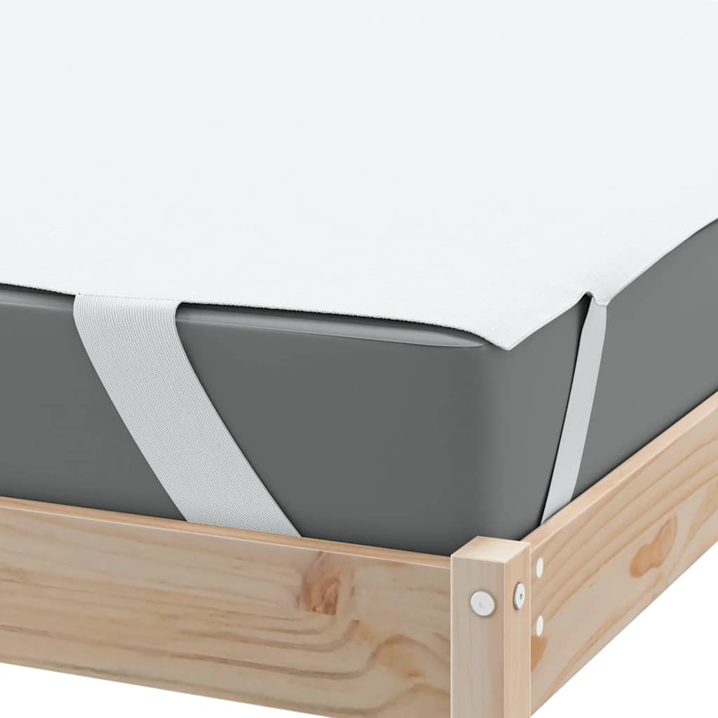 Protège-matelas blanc 200x200 cm imperméable