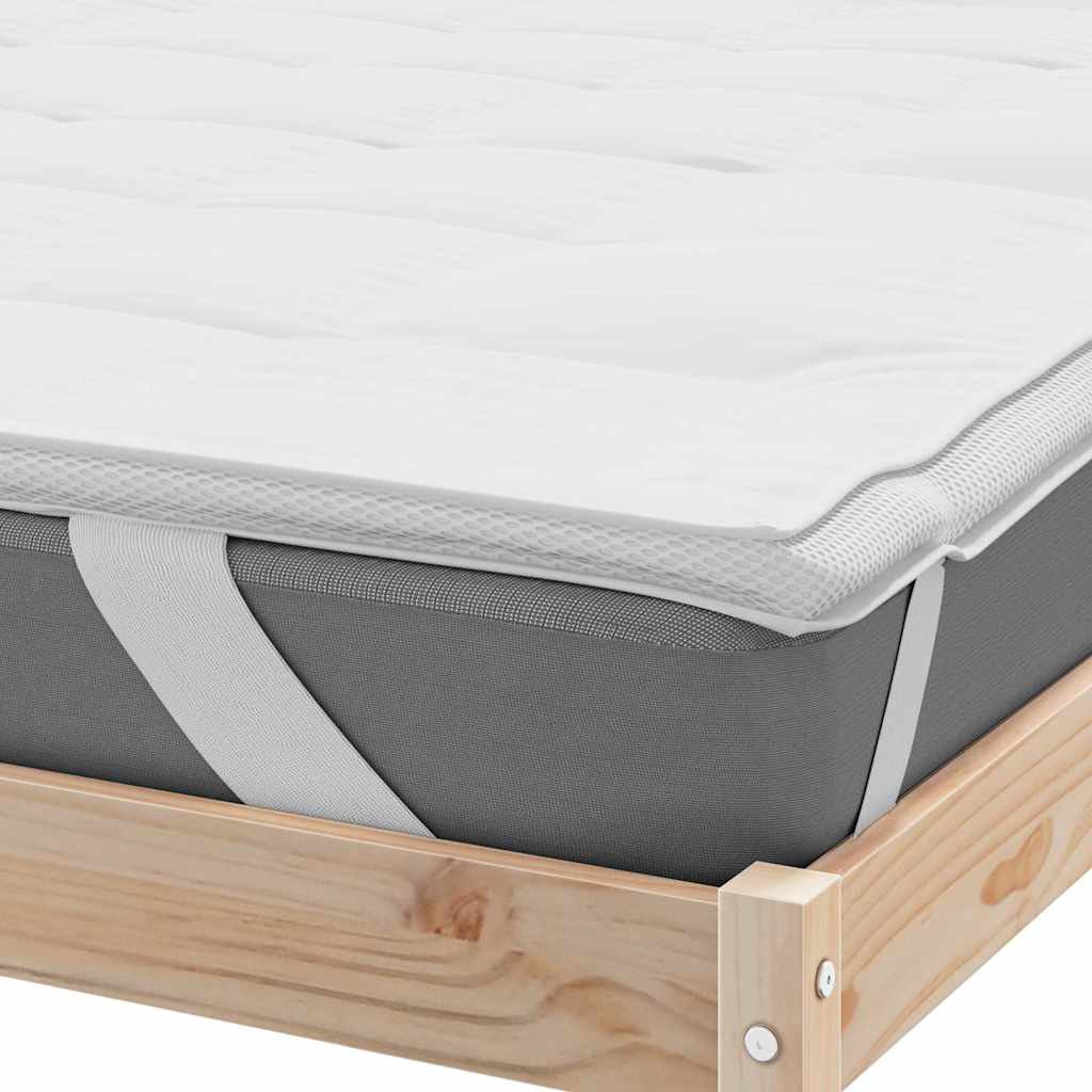Protège-matelas blanc 120x200 cm