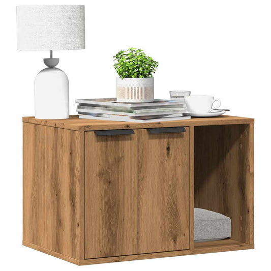 Katzenklo Artisan-Eiche 60x40x40 cm Holzwerkstoff