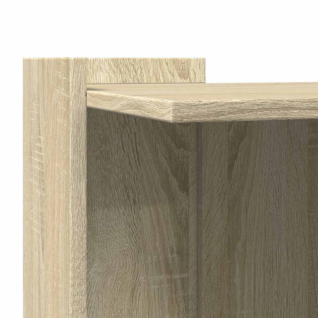 Katzenklo Sonoma Eiche 53x53x51 cm Holzwerkstoff