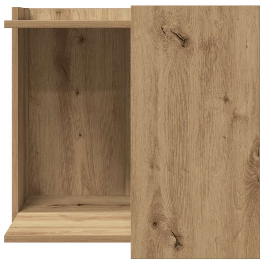Katzenklo Artisan-Eiche 53x53x51 cm Holzwerkstoff