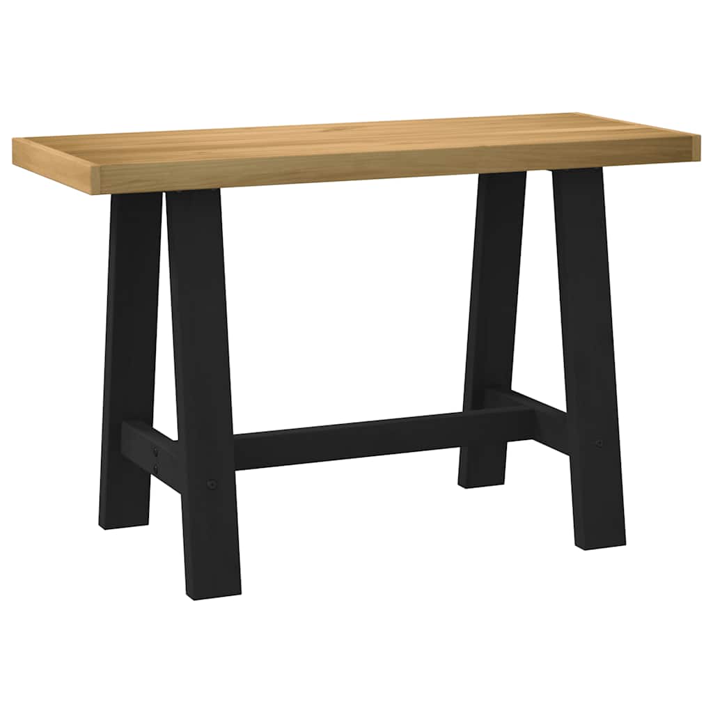 Desk NOAIN A-Legs 120x50x75 cm Solid Pine