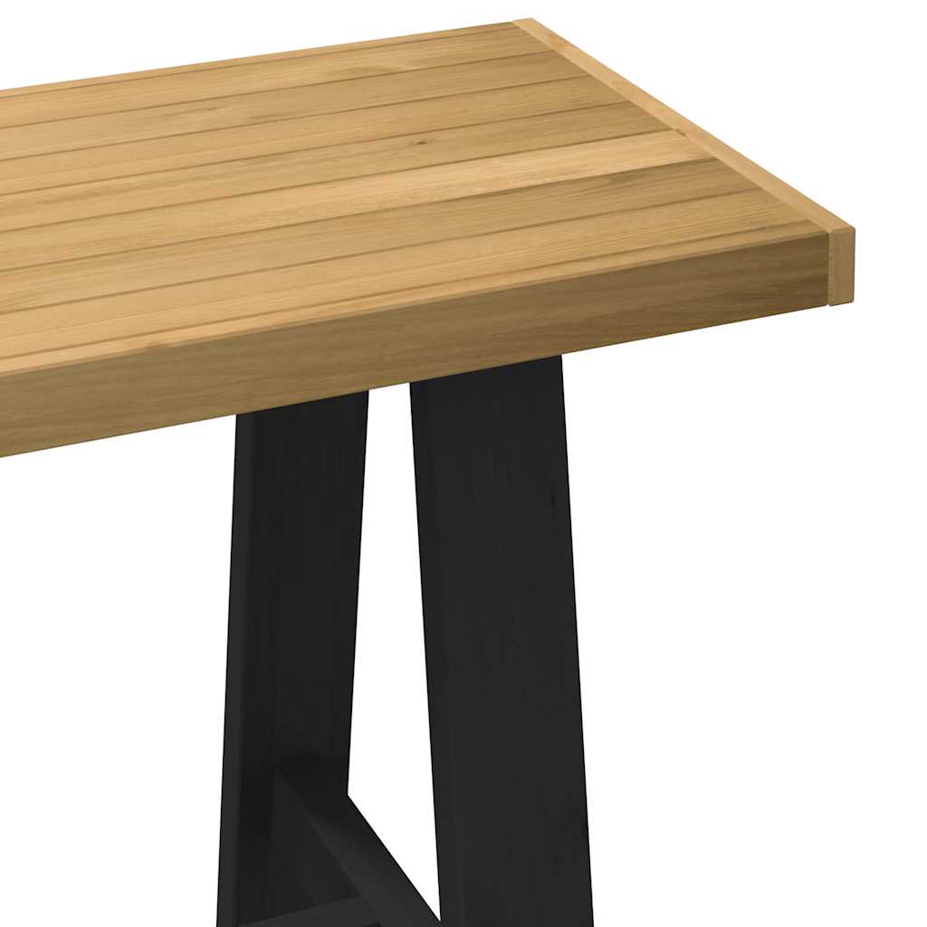 Desk NOAIN A-Legs 120x50x75 cm Solid Pine
