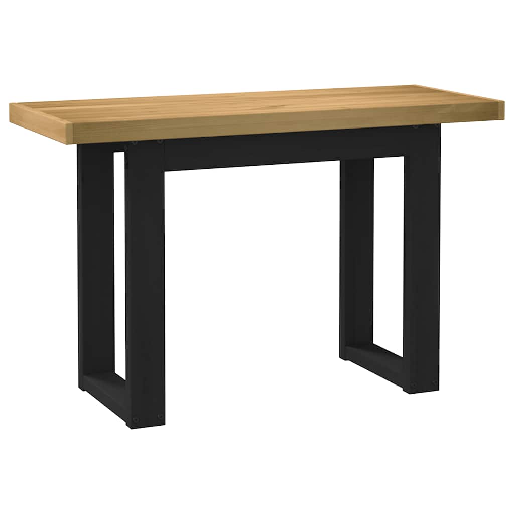 Desk NOAIN U-Shaped Legs 120x50x75 cm Solid Pine