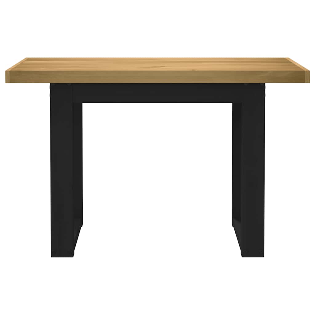 Desk NOAIN U-Shaped Legs 120x50x75 cm Solid Pine