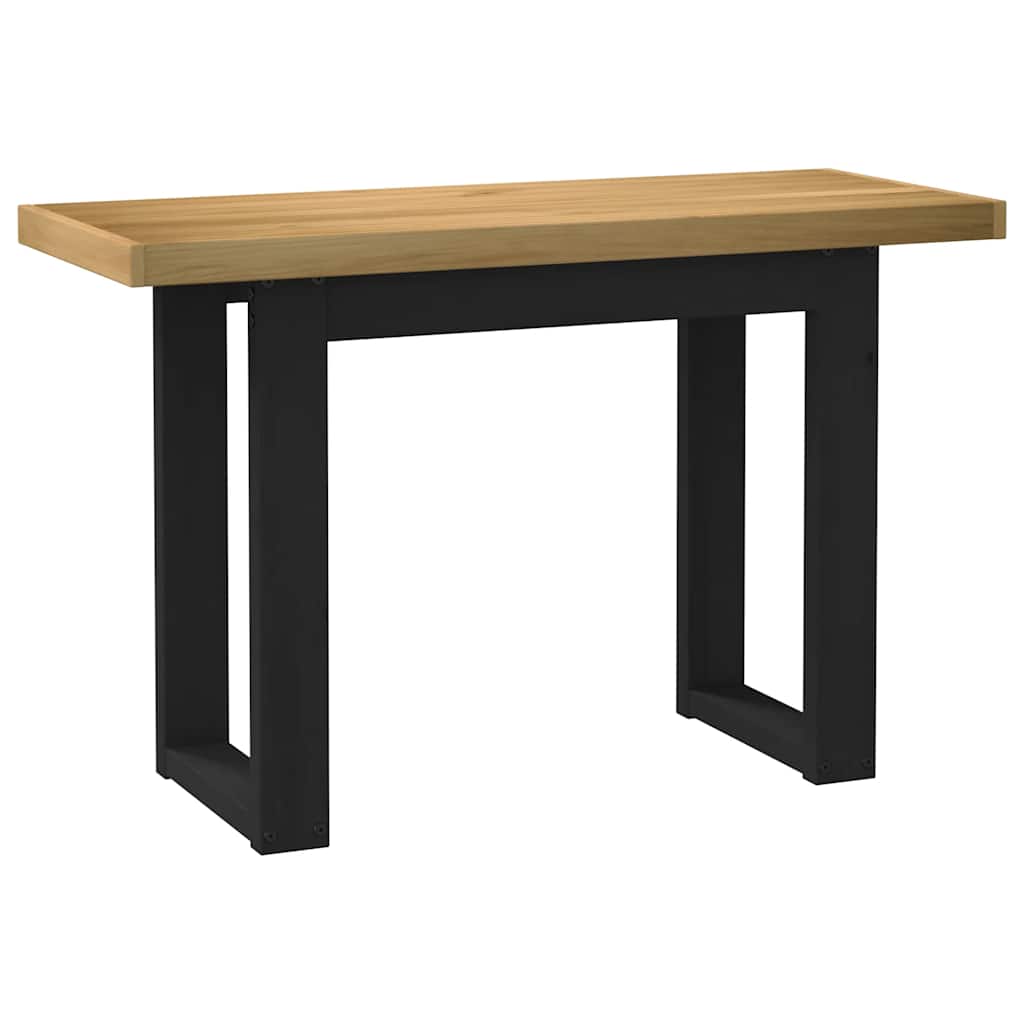 Desk NOAIN U-Shaped Legs 120x50x75 cm Solid Pine