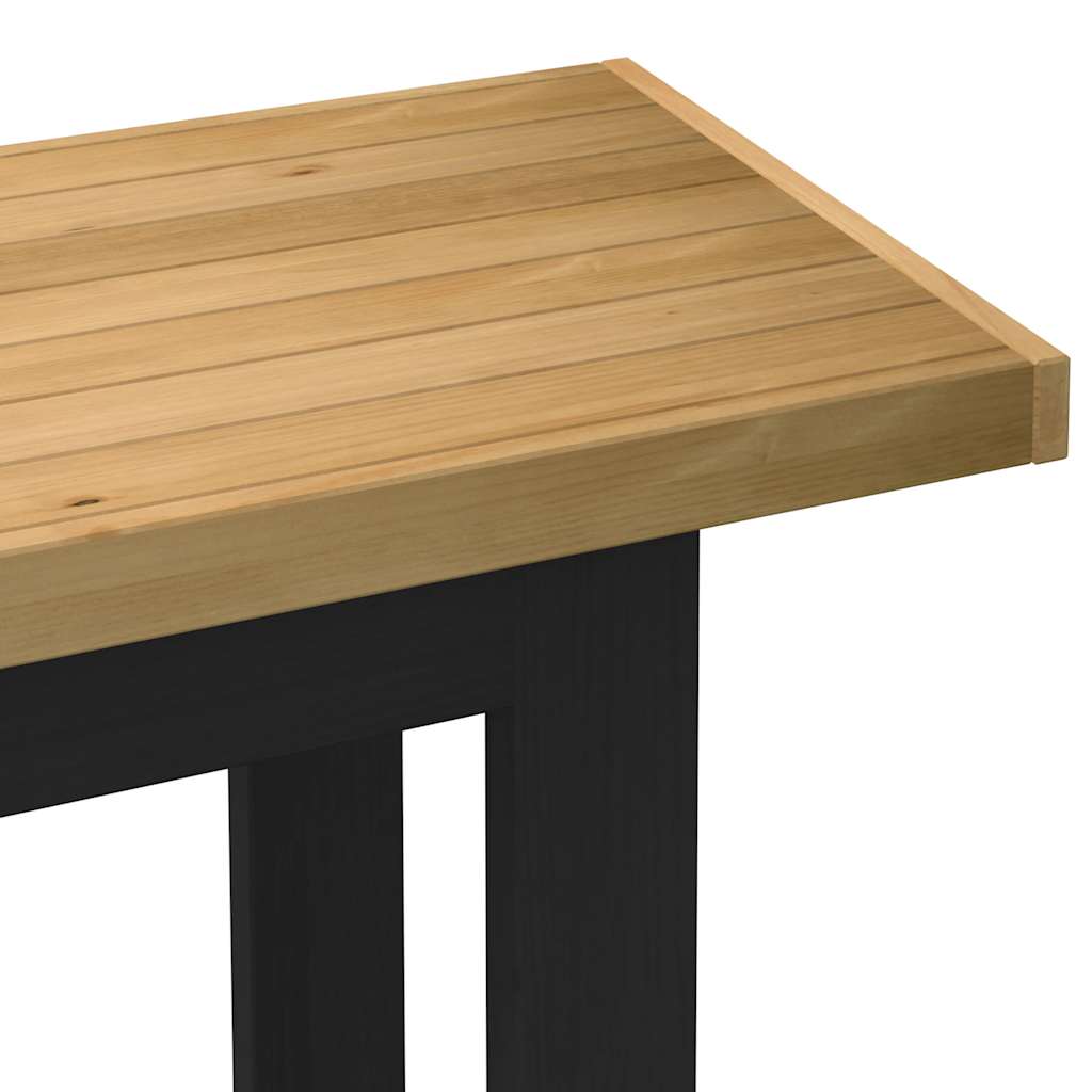 Desk NOAIN U-Shaped Legs 120x50x75 cm Solid Pine