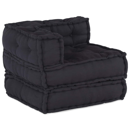 Modulares Sofa 4 pcs Anthrazit Stoff
