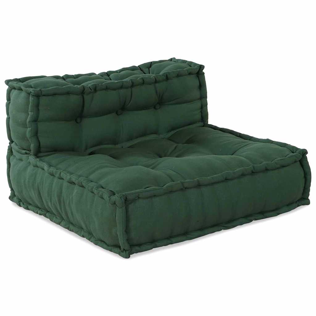 Modular Sofa 3 pc Green Fabric