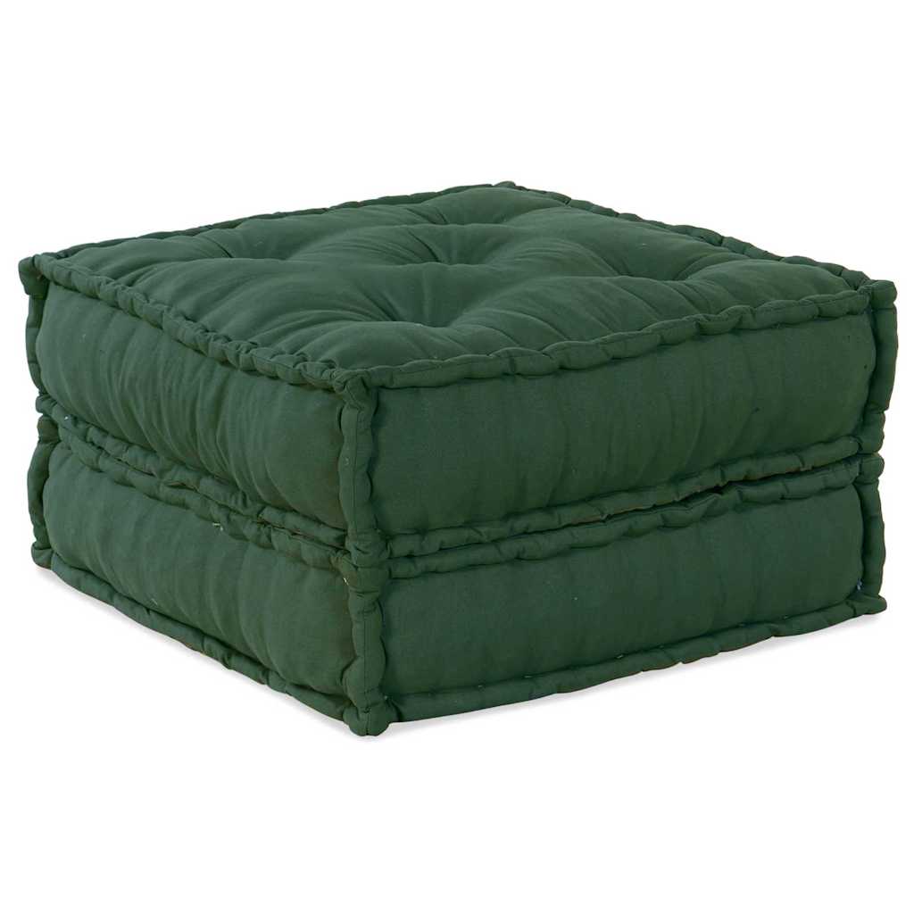 Canapé modulaire 2 pcs Vert 140 x 70 x 36 cm Tissu