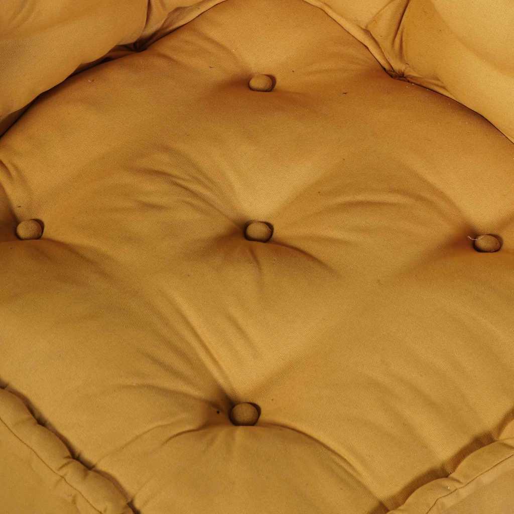 Canapé modulable 2 pcs Jaune 140 x 70 x 56 cm Tissu