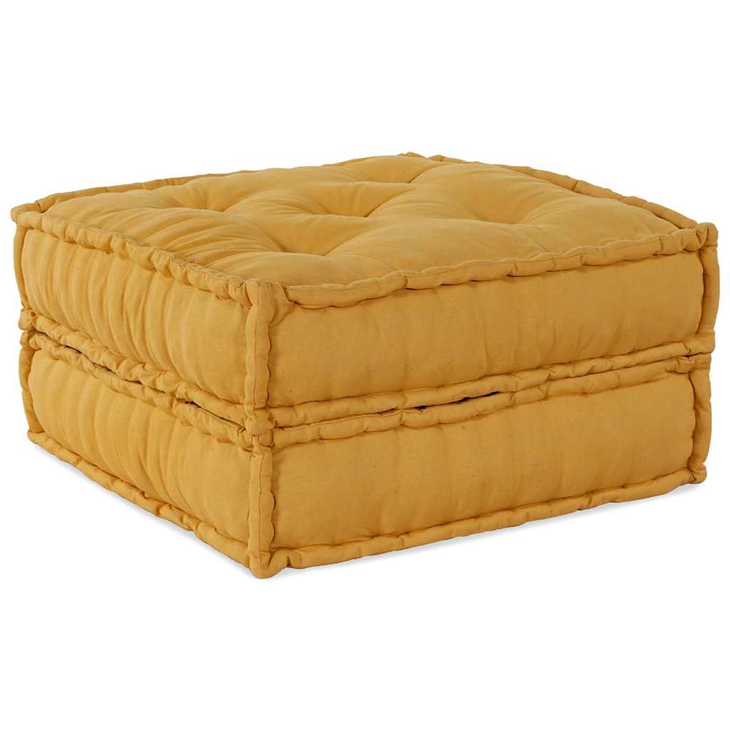 Modulares Sofa 2 pcs Gelb 140 x 70 x 36 cm Stoff