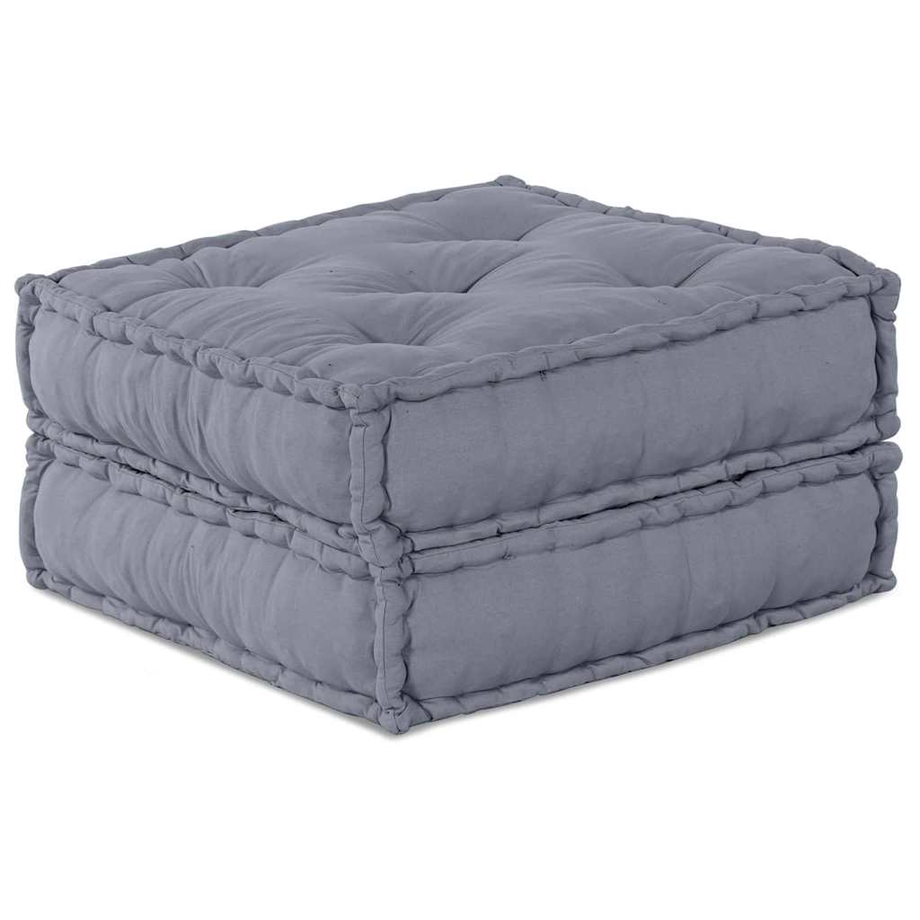 Canapé modulaire 2 pcs gris 140 x 70 x 36 cm tissu