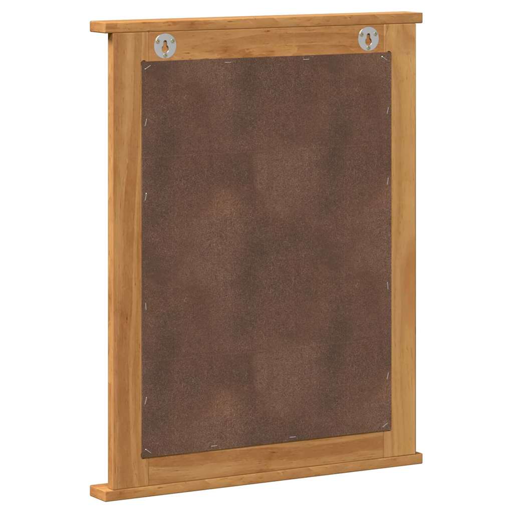 VIGO Honey Brown Mirror 55.5 x 5 x 70 cm Solid Pine