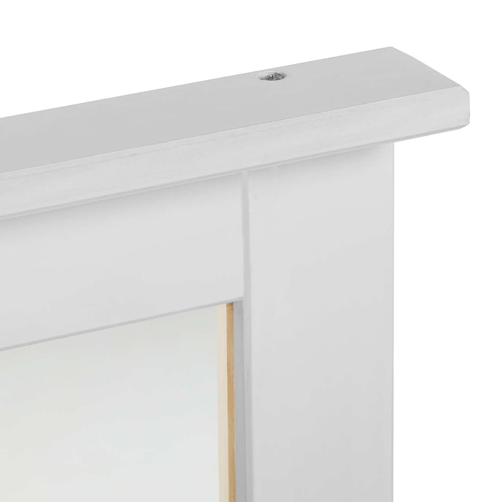 Mirror VIGO Antique White 55.5 x 5 x 70 cm Solid Pine
