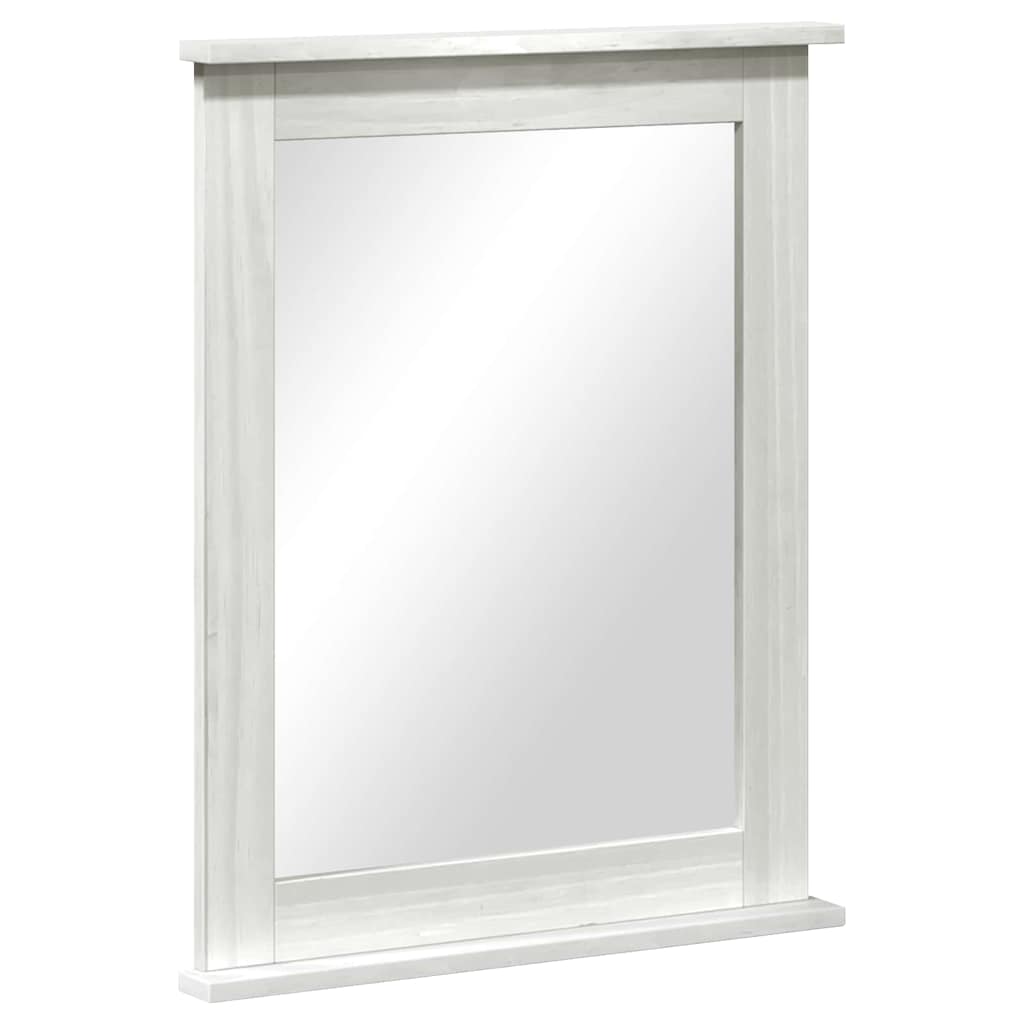Mirror VIGO Antique White 55.5 x 5 x 70 cm Solid Pine