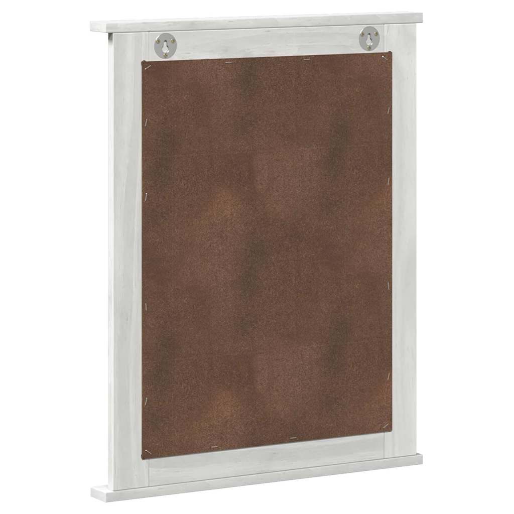 Mirror VIGO Antique White 55.5 x 5 x 70 cm Solid Pine