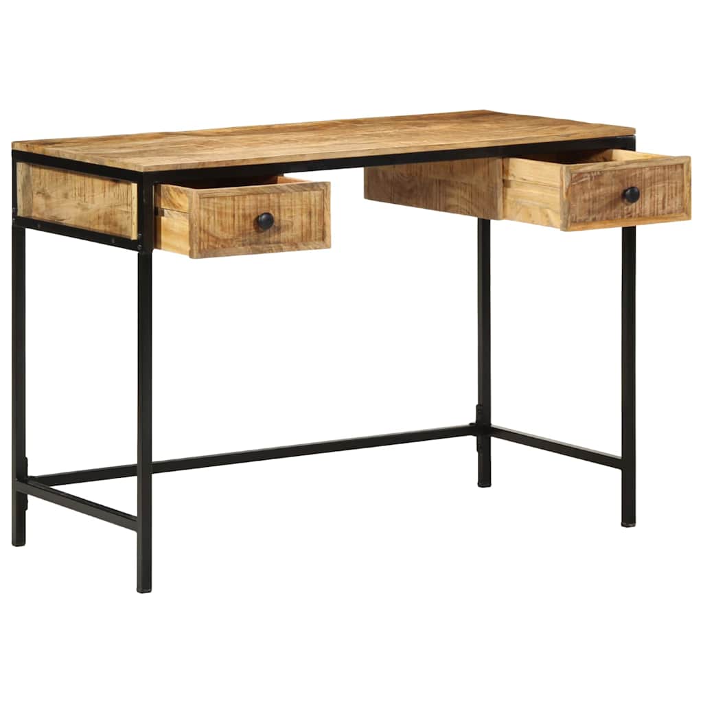 Schreibtisch mit Schubladen mit Speicher Braun 105 x 50 x 75 cm