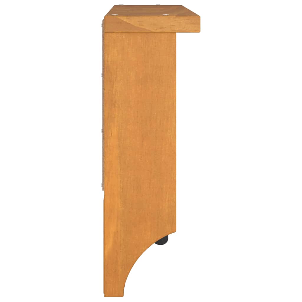 Porte-manteau mural SANDNES 45x12x35 cm Pin massif