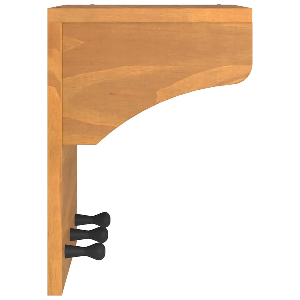 Wall rack SANDNES 43x30x42 cm Solid Pine