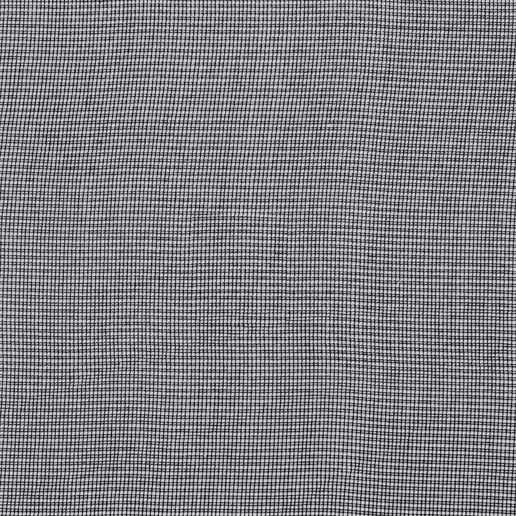 Voile Vorhänge mit Ösen 2 Stk. Schwarz 140x300 cm