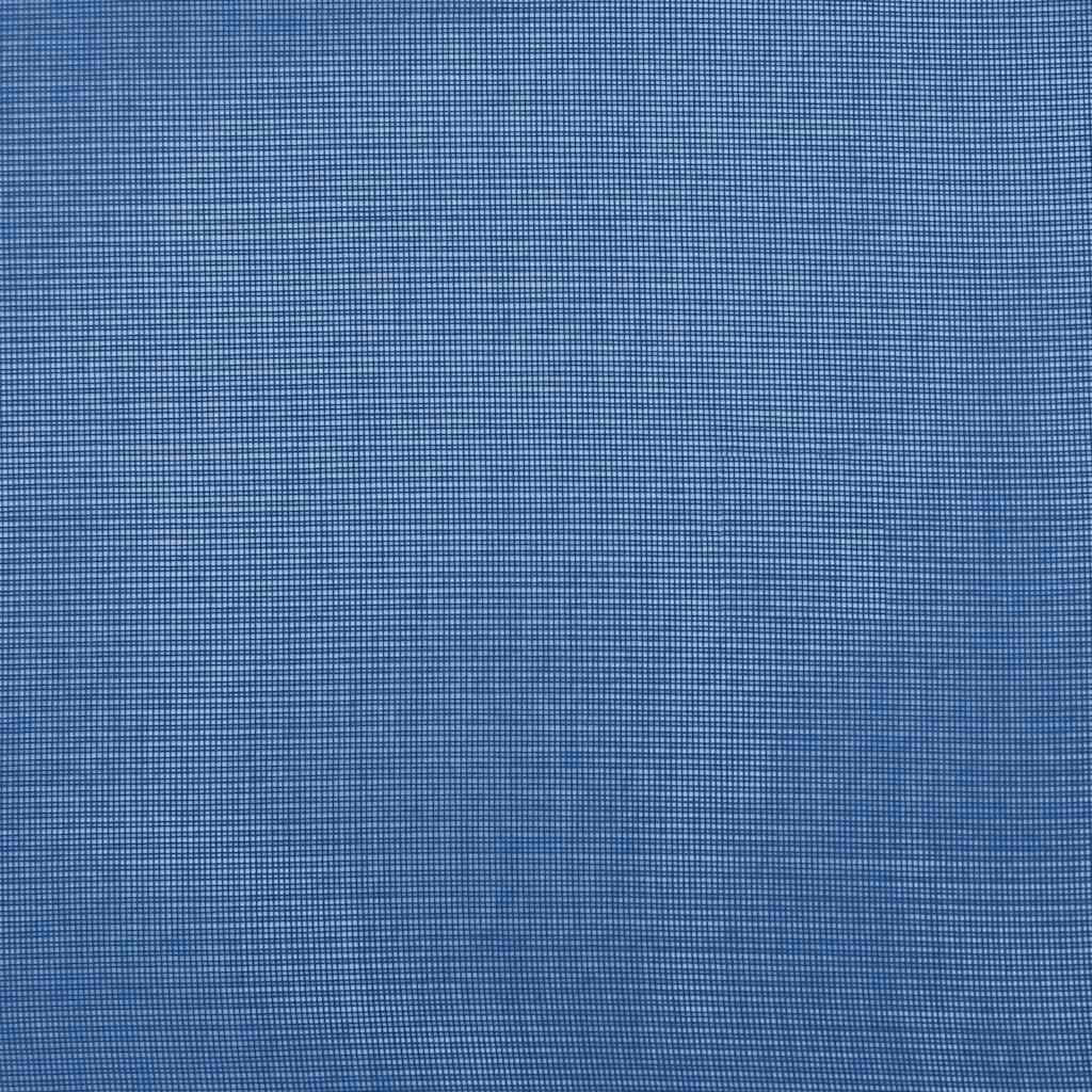 Voilages à œillets 2 pièces bleu roi
