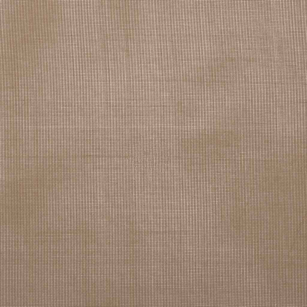 Voile Vorhänge mit Ösen 2 Stk. Hellbraun