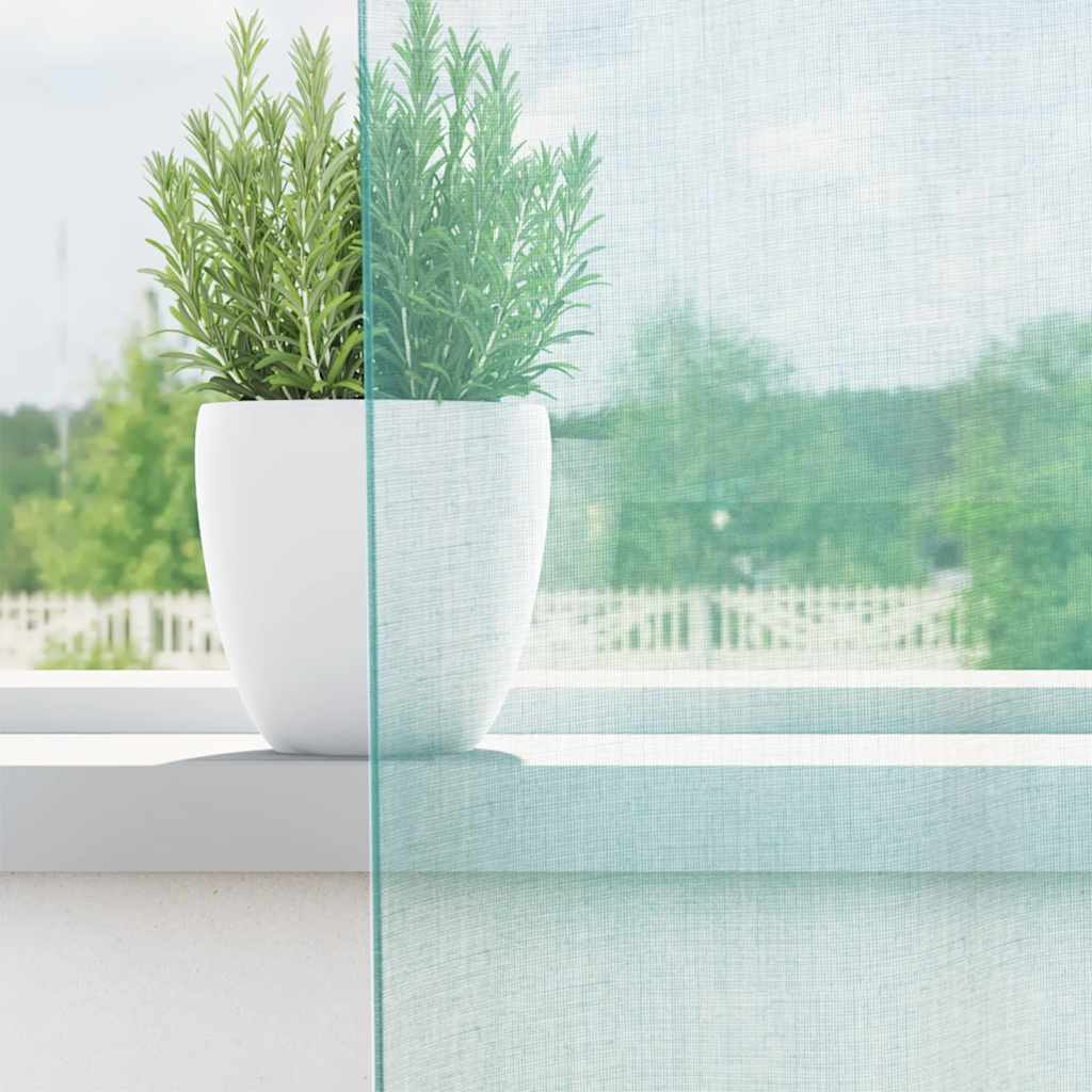 Voile Curtains with Eyelets 2 pcs. Turquoise