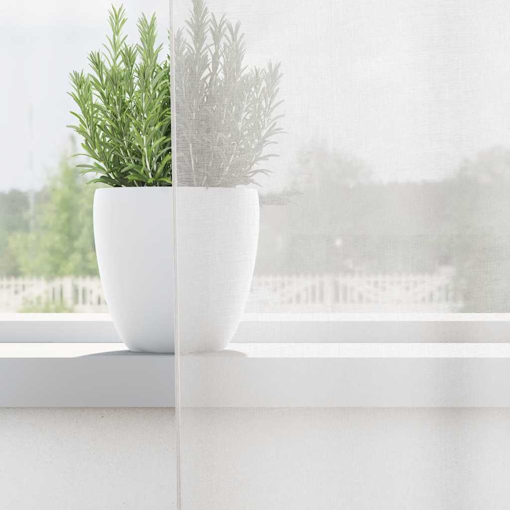 Eyelet Voile Curtains 2 pcs. White