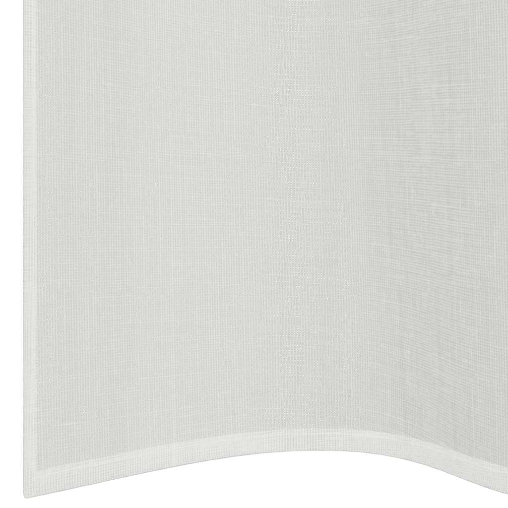 Eyelet Voile Curtains 2 pcs. White