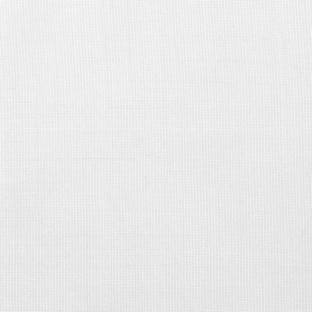 Eyelet Voile Curtains 2 pcs. White