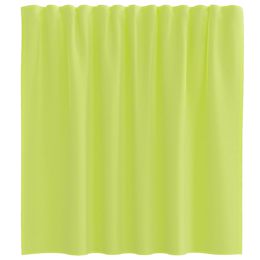 Voilages à passant 2 pcs Vert pomme