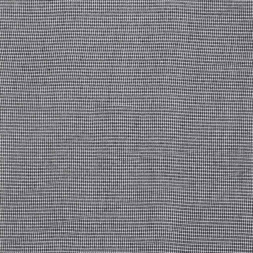 Voile Curtains with Rod Pockets 2 pcs. Black