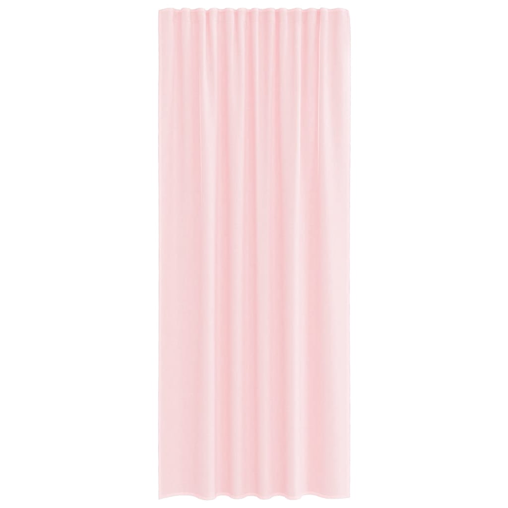 Voilages à passant 2 pcs. Rose clair