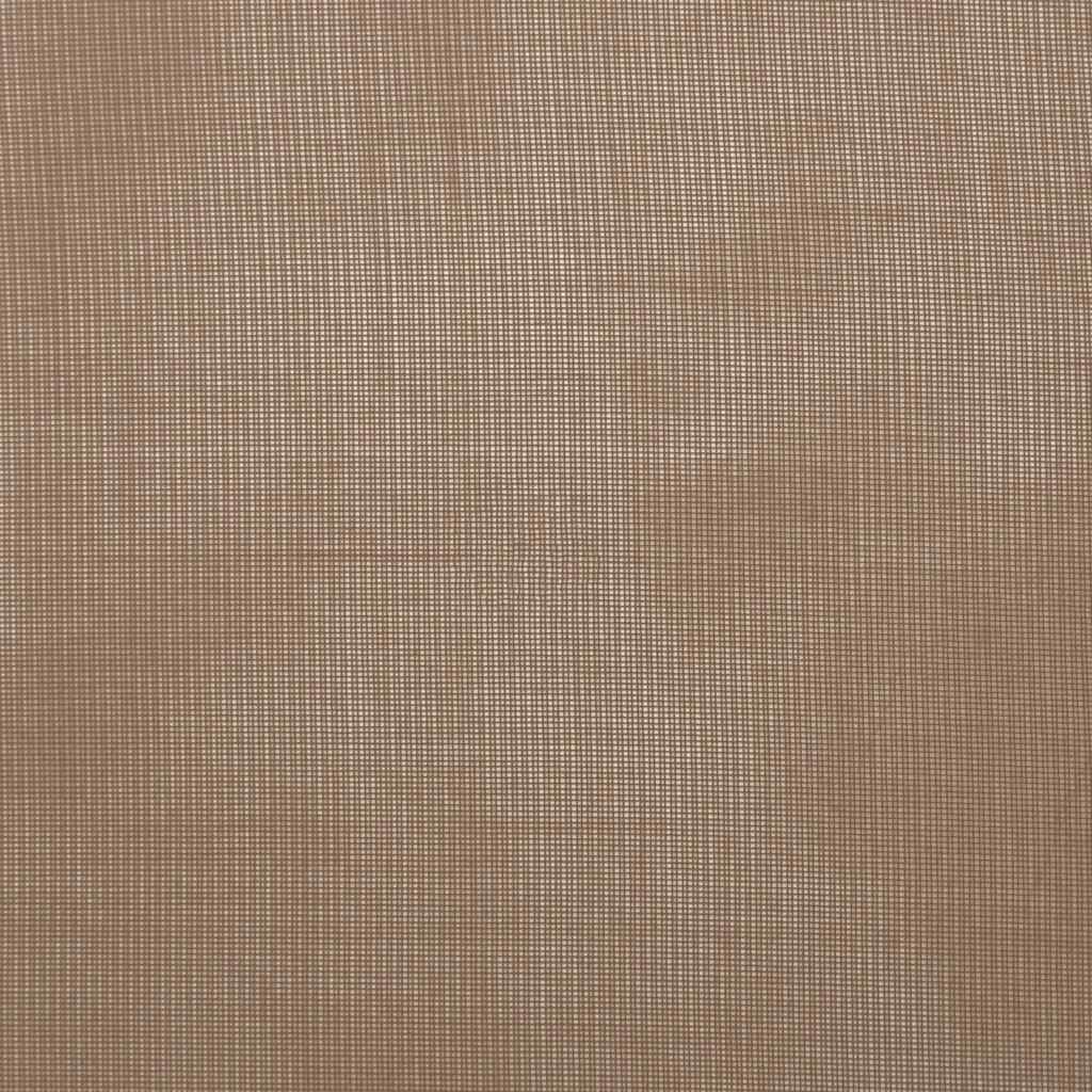 Voilages avec passe-tringle, 2 pcs. Marron clair