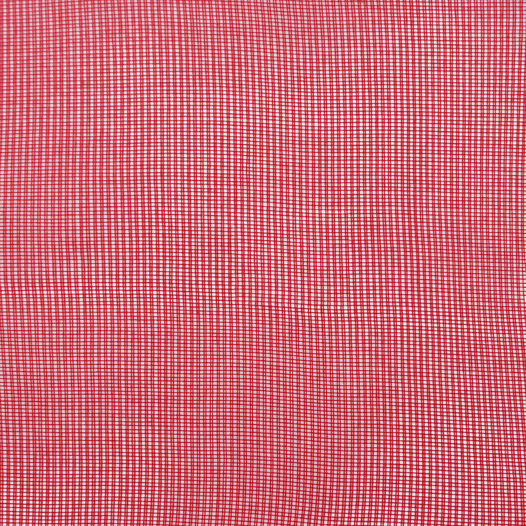 Voile Curtains with Rod Pockets, 2 pcs, Wine Red