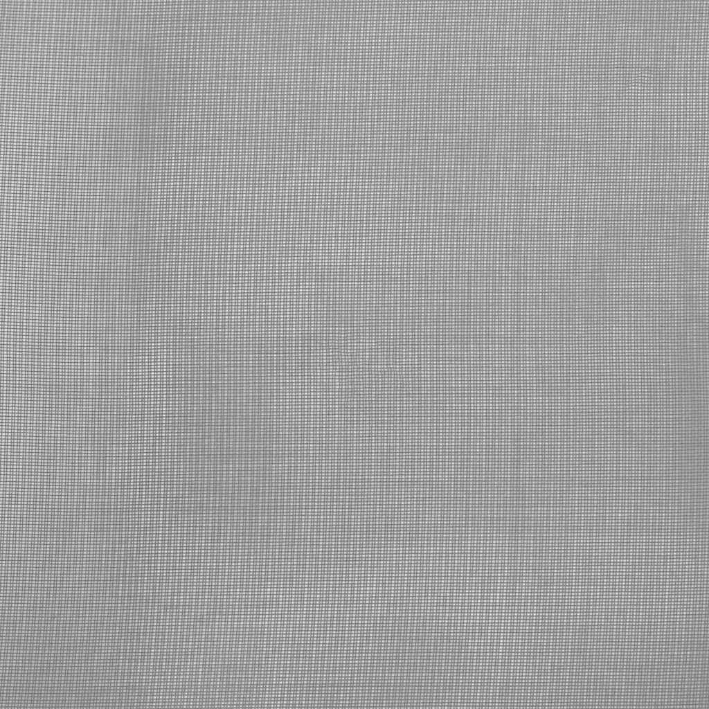 Voile Curtains with Loops, 2 pcs., Dark Grey, 140x245 cm