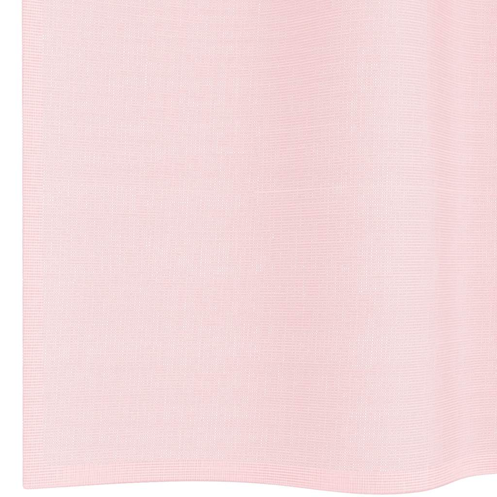 Voile Curtains with Loops 2 pcs. Light Pink 140x245 cm